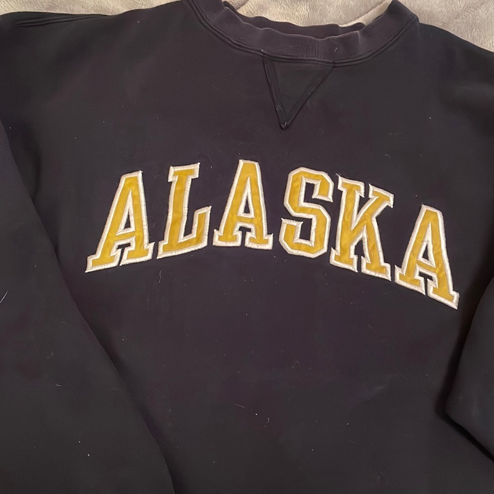 Classic Alaska Embroidered Crewneck
